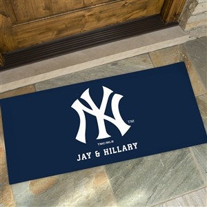 MLB New York Yankees Personalized Oversized Doormat- 24x48 - 37425-O