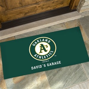 MLB Oakland Athletics Personalized Oversized Doormat- 24x48 - 37426-O