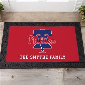 MLB Philadephia Phillies Personalized Doormat- 20x35 - 37427-M