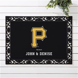 MLB Pittsburgh Pirates Personalized Doormat- 18x27 - 37428-S