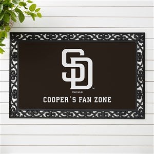 MLB San Diego Padres Personalized Doormat- 20x35 - 37429-M