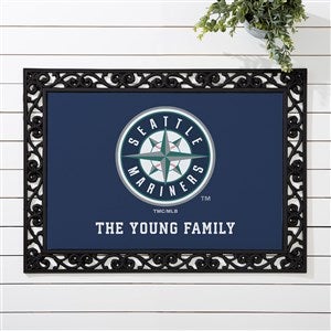 MLB Seattle Mainers Personalized Doormat- 18x27 - 37431-S