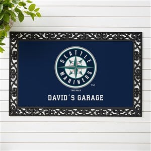MLB Seattle Mainers Personalized Doormat- 20x35 - 37431-M