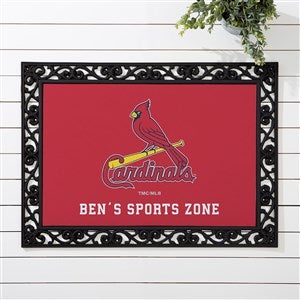 MLB St. Louis Cardinals Personalized Doormat- 18x27 - 37432-S