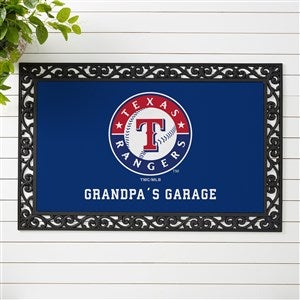MLB Texas Rangers Personalized Doormat- 20x35 - 37434-M