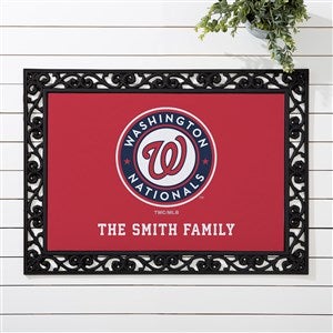 MLB Washington Nationals Personalized Doormat- 18x27 - 37436-S