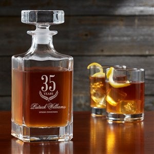 Retirement Years Personalized Royal Decanter - 37438