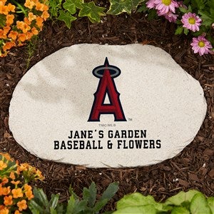 MLB Los Angeles Angels Personalized Round Garden Stone - 37505