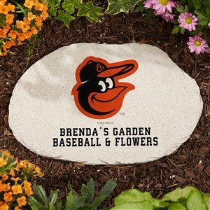 MLB Baltimore Orioles Personalized Round Garden Stone - 37508
