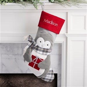 Classic Character Embroidered Hooked Christmas Stockings