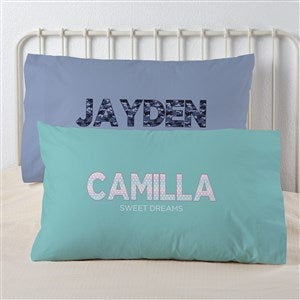 Pop Pattern Personalized Pillowcases - 37601-F