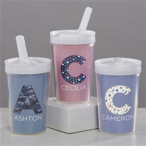 Pop Pattern Personalized Toddler 8oz. Sippy Cup - 37611
