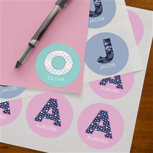 Pop Pattern Personalized Stickers - 37613