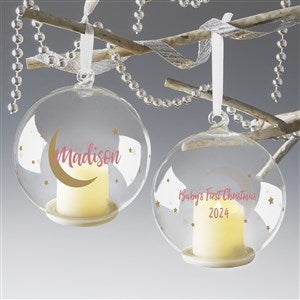 Beyond the Moon Personalized Light Up Christmas Ornament - 37621