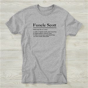 The Meaning of Him Personalized Hanes® Adult T-Shirt - 37641-AT
