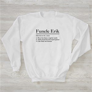 The Meaning of Him Personalized Hanes® Adult Crewneck Sweatshirt - 37642-S