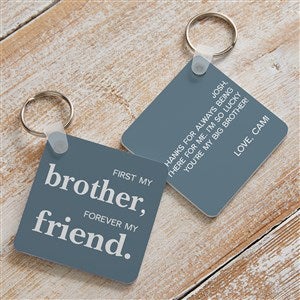 First My Brother Personalized Keychain - 37644