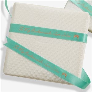 Personalized Bridesmaid Satin Gift Ribbon 5/8quot; - 37663D