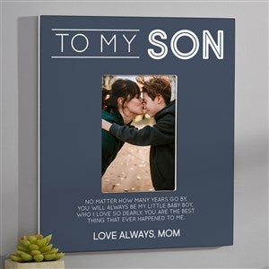 To My Son Personalized 5x7 Wall Frame - Vertical - 37686-WV