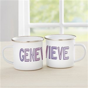 Ombre Name Personalized Kids Enamel Mug - Small - 37702