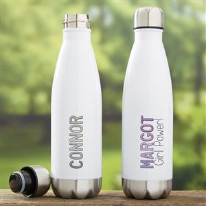 Ombre Name Personalized 17 oz. Insulated Water Bottle - 37704-L