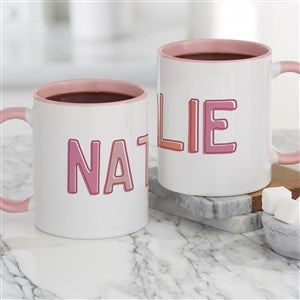 Ombre Name Personalized Coffee Mug 11 oz.- Pink - 37706-P