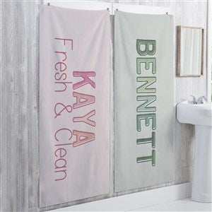 Ombre Name Personalized 30x60 Bath Towel - 37720-S