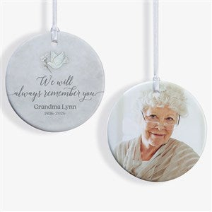 Always Remember You Personalized Ornament- 2.85 Glossy - 2 Sided - 37730-2S