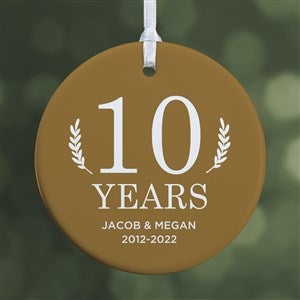Love Everlasting Personalized Ornament- 2.85