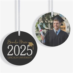 Classic Graduation Personalized Ornament- 3.75 Matte - 2 Sided - 37737-2L
