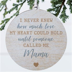 Love Being Called Mommy Photo Christmas Ornament - Wood - 37743-1W