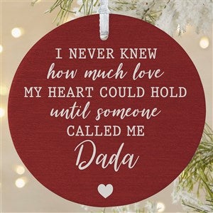 Love Being Called Daddy Photo Christmas Ornament - Large Matte - 37744-1L