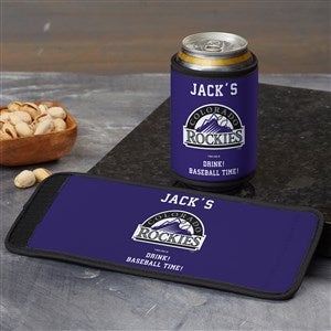 MLB Colorado Rockies Personalized Can & Bottle Wrap - 37791
