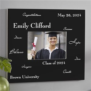 Words to Inspire Personalized 5x7 Wall Frame - Horizontal - 3781-WH