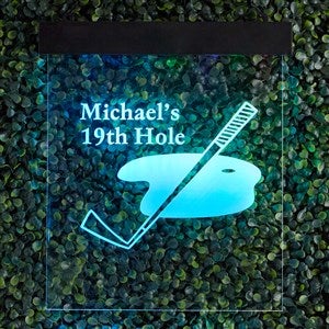 The 19th Hole Custom LED Sign - 37817