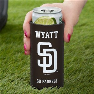 MLB San Diego Padres Personalized Slim Can Holder - 37863