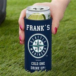 MLB Seattle Mainers Personalized Slim Can Holder - 37865