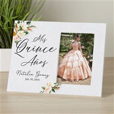 Quinceañera Personalized Offset Picture Frame - 37871