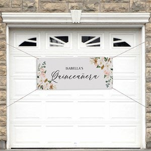 Quinceañera Personalized Birthday Banner - 20x48 - 37878-S