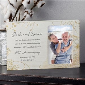 To My Parents Personalized Anniversary Offset Frame - 37882