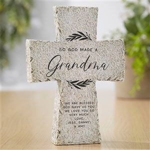 So God Made… Resin Tabletop Cross - 37920