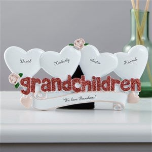 Grandchildren Personalized Table Topper  - 37960-4