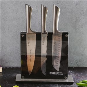 Damashiro® Engraved 7-Piece Knife Block Set - 38020D