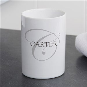 Heart of Our Home Personalized Ceramic Bathroom Cup - 38063
