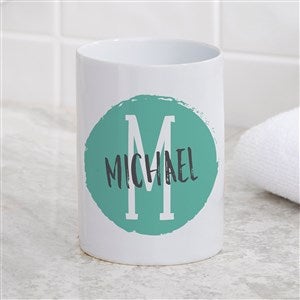 Yours Truly Personalized Ceramic Bathroom Cup - 38078