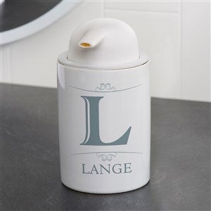 Elegant Monogram Personalized Ceramic Soap Dispenser - 38122