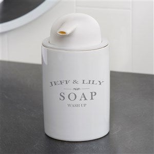 Family Market Personalized Ceramic Soap Dispenser - 38124