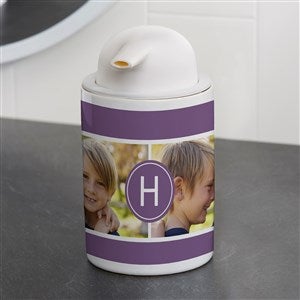 Photo Collage Personalized Ceramic Soap Dispenser - 38126