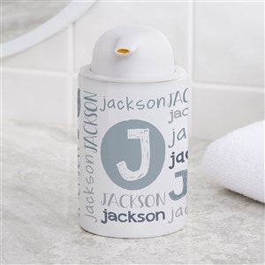 Youthful Name Personalized Ceramic Soap Dispenser - 38127