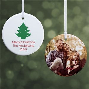 Choose Your Icon Personalized Ornament- 2.85 Glossy - 2 Sided - 38235-2S